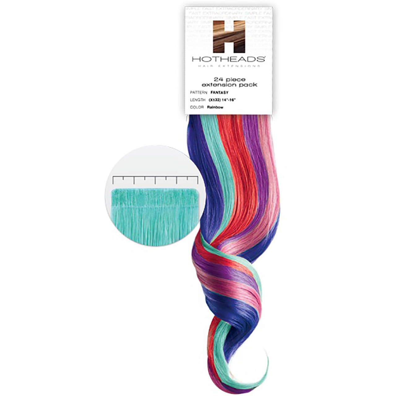 Tape in clearance hair extensions pack