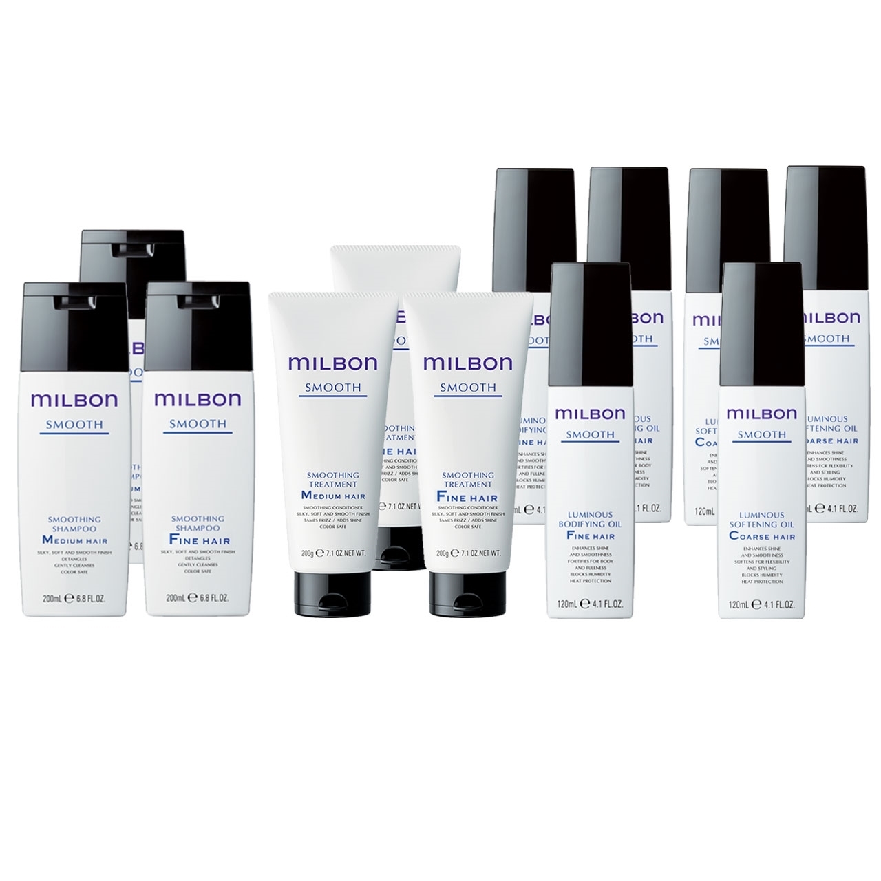 Global milbon smooth outlet treatment