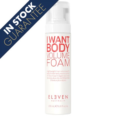 ELEVEN Australia I Want Body Volume Foam 6.8 Fl. Oz.