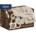 Framar Dark Academia Embossed Roll 320 ft.