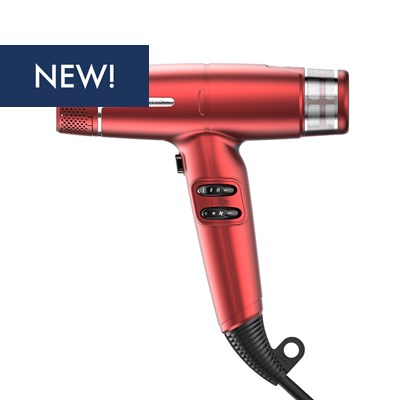 gama.professional iQ Lite Hairdryer - Red