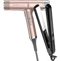 gama.professional Purchase perfetto iQ3 Rose Gold Dryer, Get Straightener FREE! 2 pc.