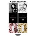 KEVIN.MURPHY T-BAR DISPLAY & POSTER KIT 6 pc.