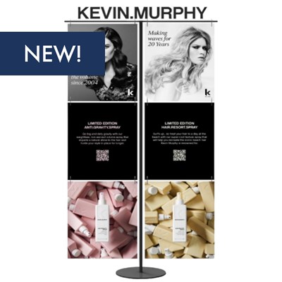 KEVIN.MURPHY T-BAR DISPLAY & POSTER KIT 6 pc.