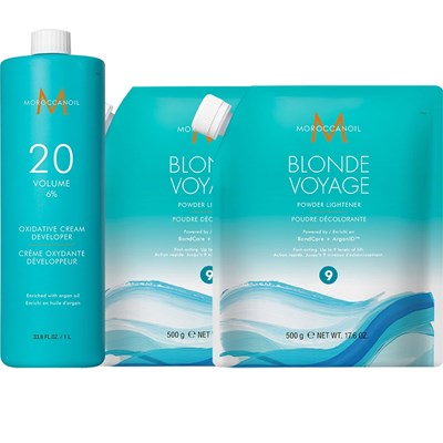 MOROCCANOIL BLONDE VOYAGE KIT 4 pc.